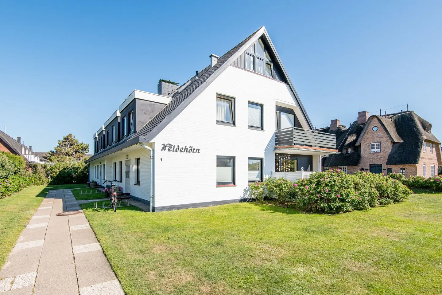 Haus Heidehörn, App. 5 Wenningstedt - Fassade / Eingang