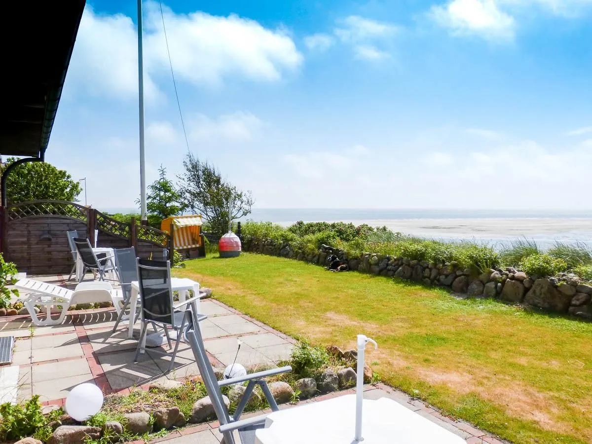 Haus *Südspitze 34* Ferienwohnung „Südspitze 34/23 - Schlieter" Wittdün auf Amrum - Terrasse