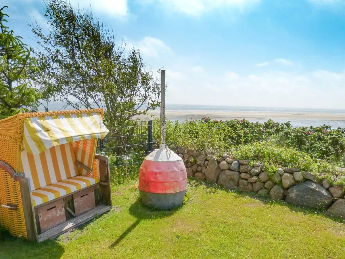 Haus *Südspitze 34* Ferienwohnung „Südspitze 34/25 - Schlieter" Wittdün auf Amrum - Terrasse
