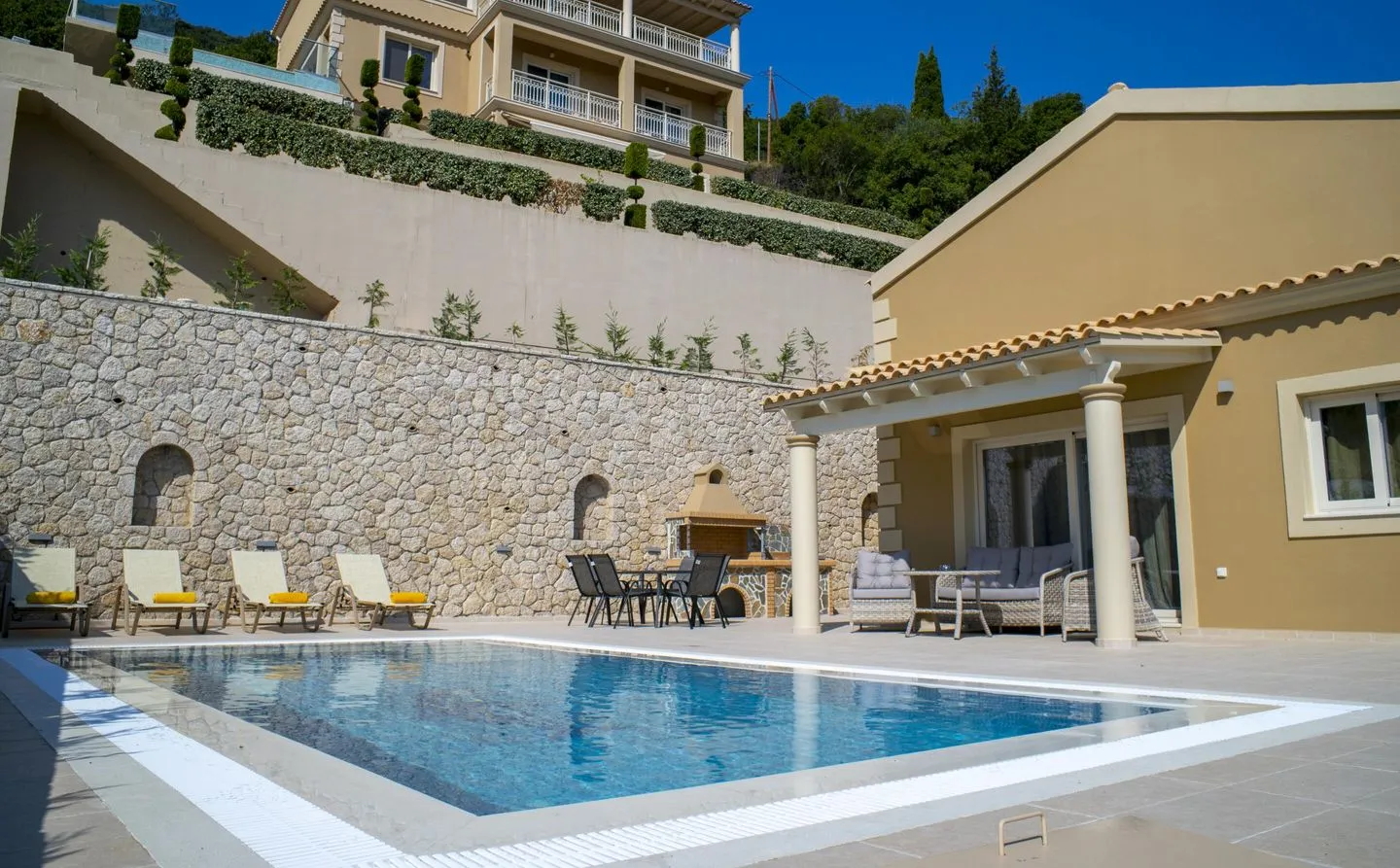  Villa Korfiatissa Aghios Mattaios - Pool