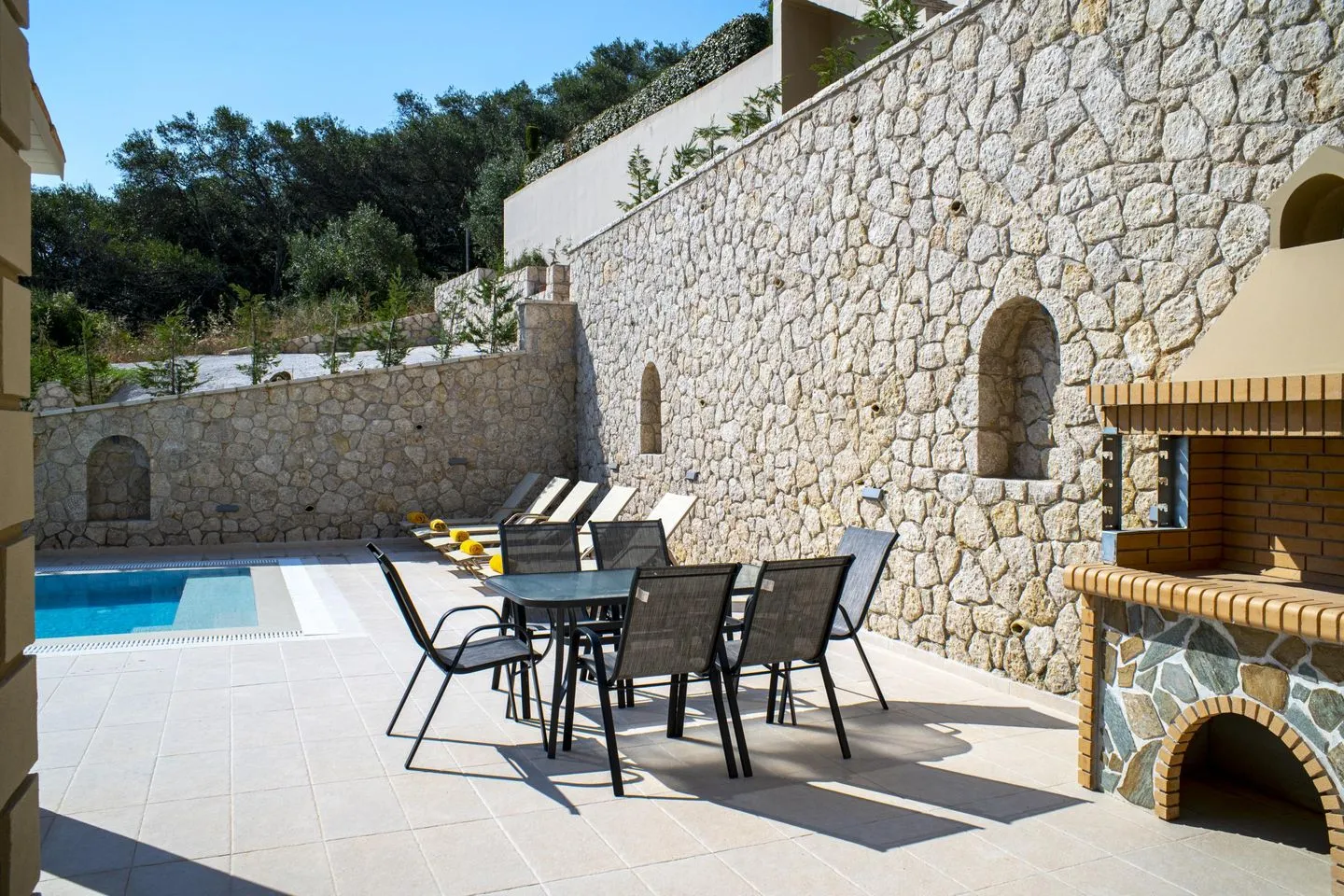  Villa Korfiatissa Aghios Mattaios - Grill