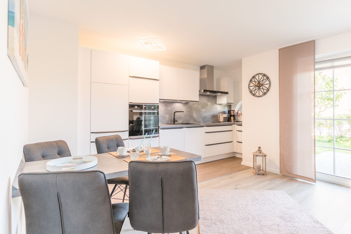 Ferienwohnung Land & Meer Küchenzeile