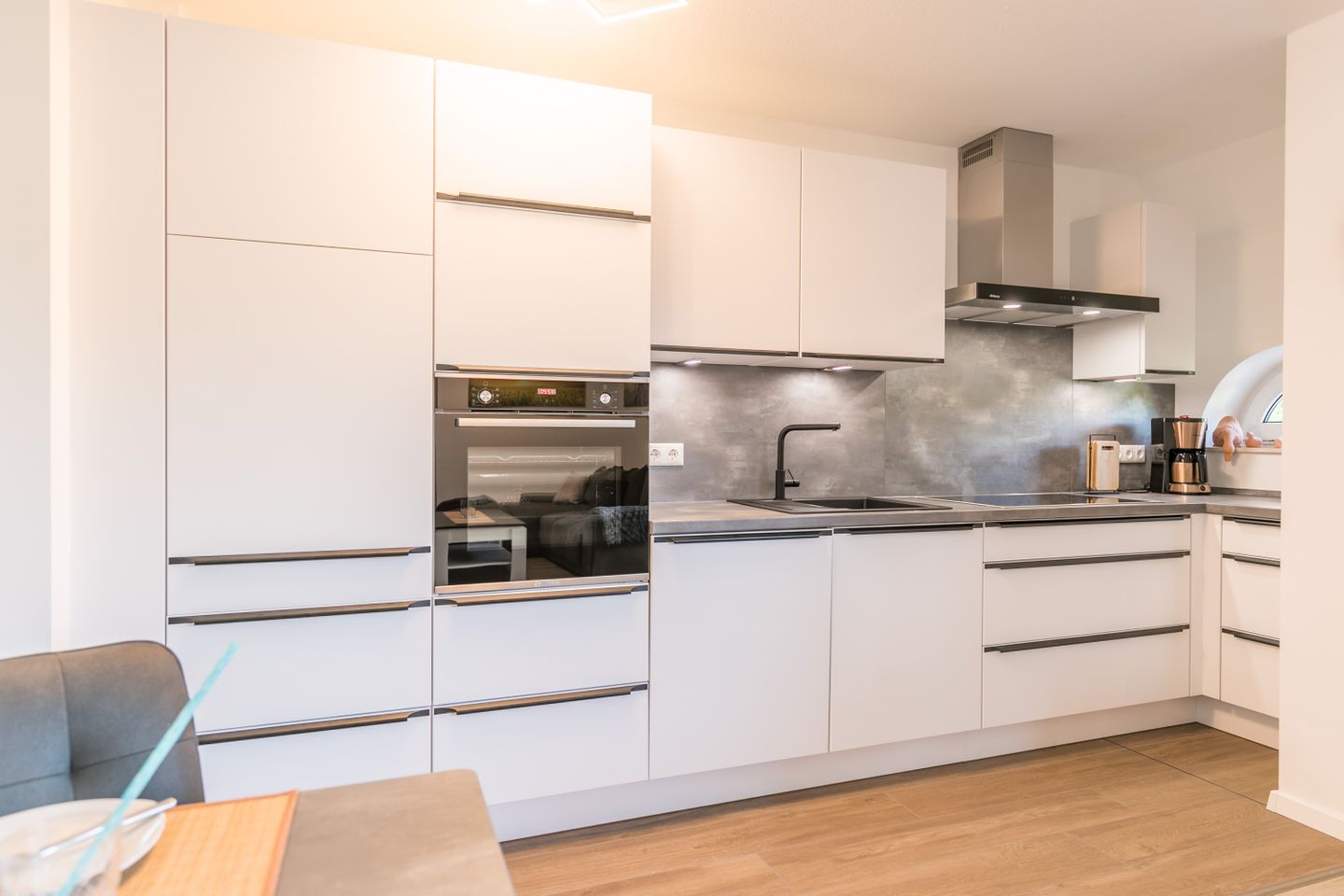 Ferienwohnung Land & Meer Küchenzeile