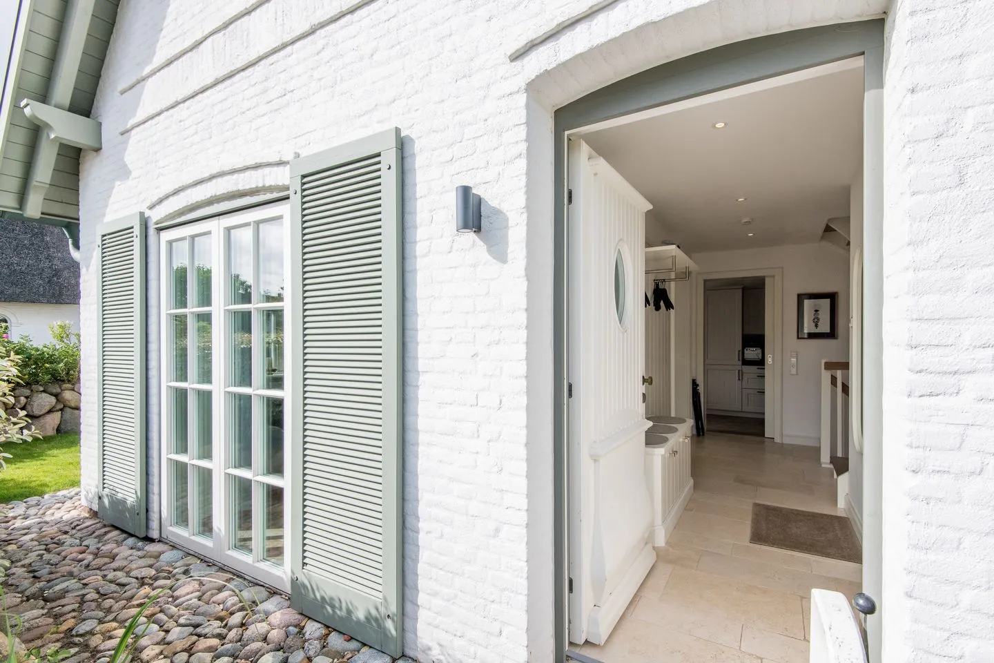 Landhaus Hygge Wenningstedt - Fassade / Eingang