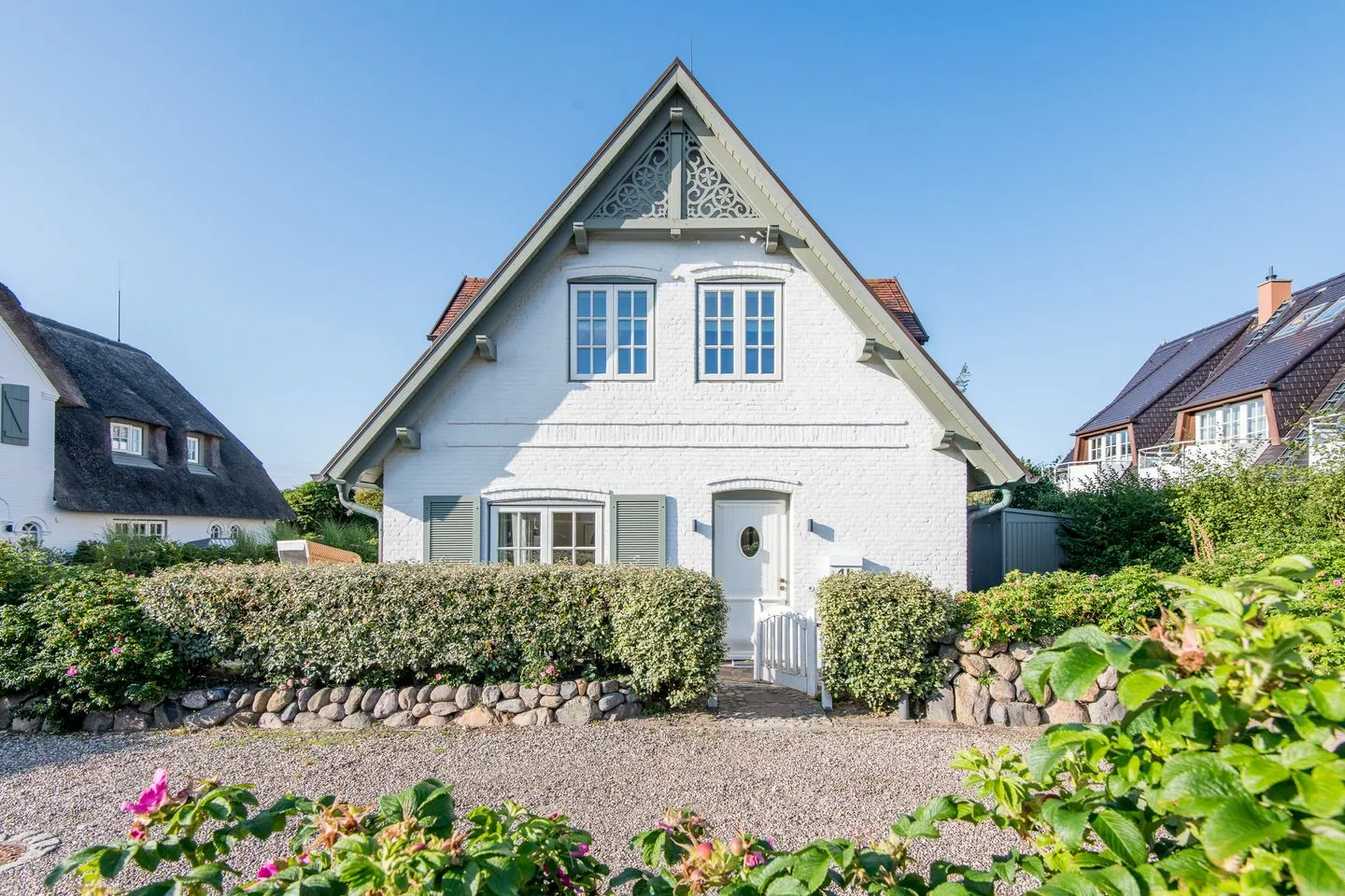 Landhaus Hygge Wenningstedt - Fassade / Eingang