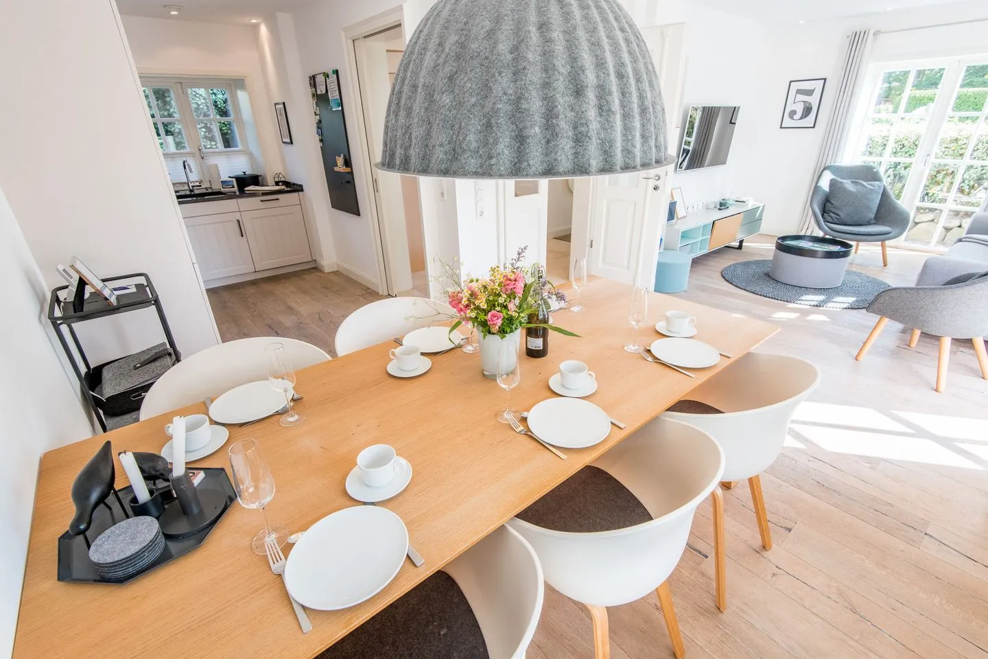 Landhaus Hygge Wenningstedt - Wohnzimmer