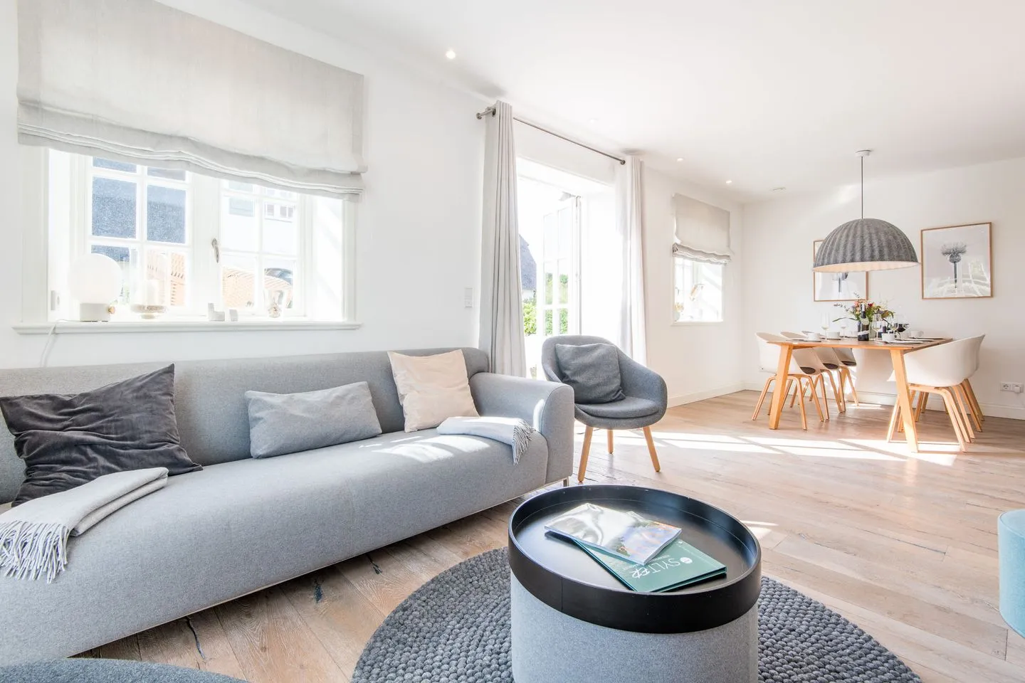 Landhaus Hygge Wenningstedt - Wohnzimmer