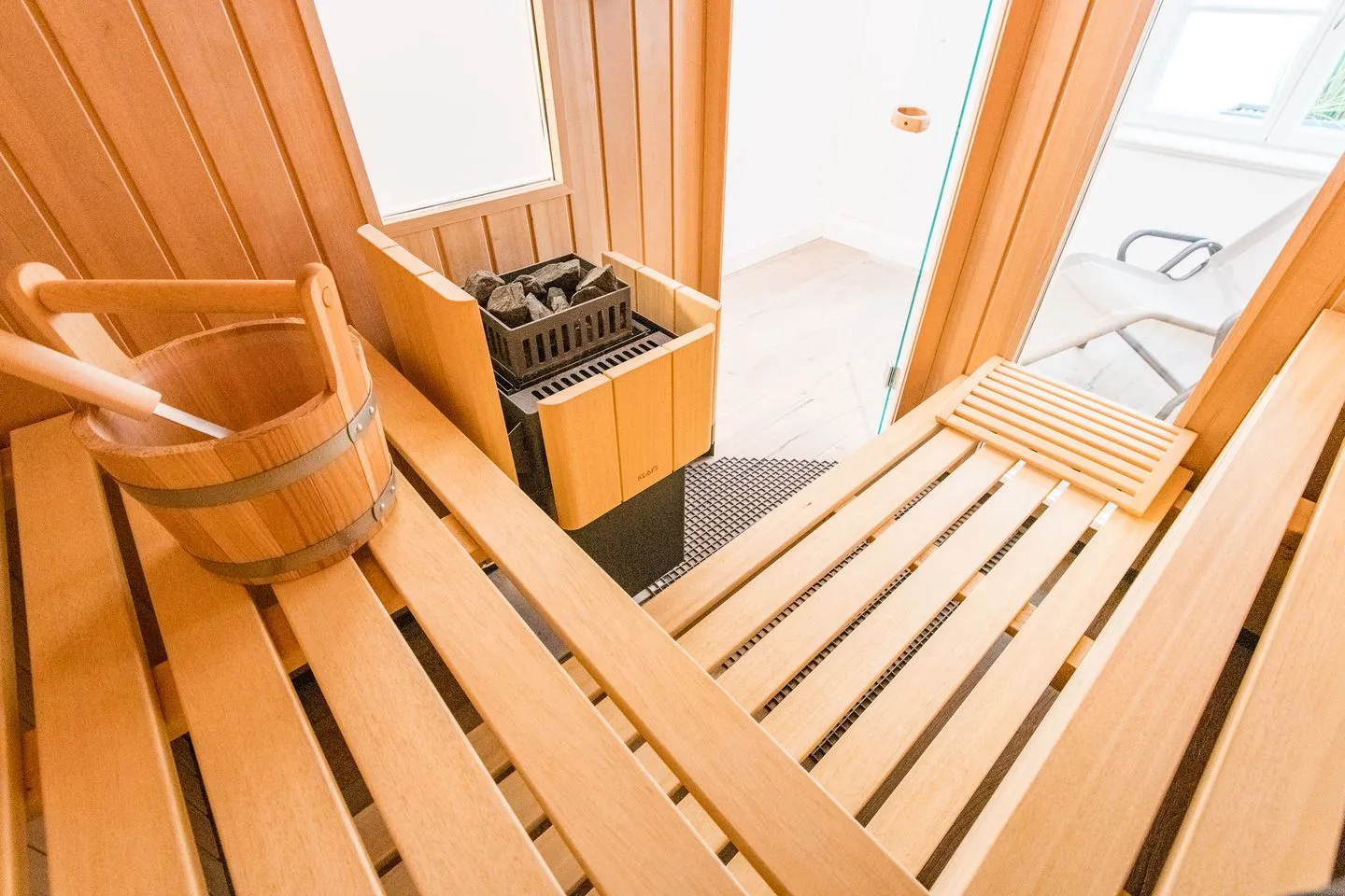 Landhaus Hygge Wenningstedt - Sauna
