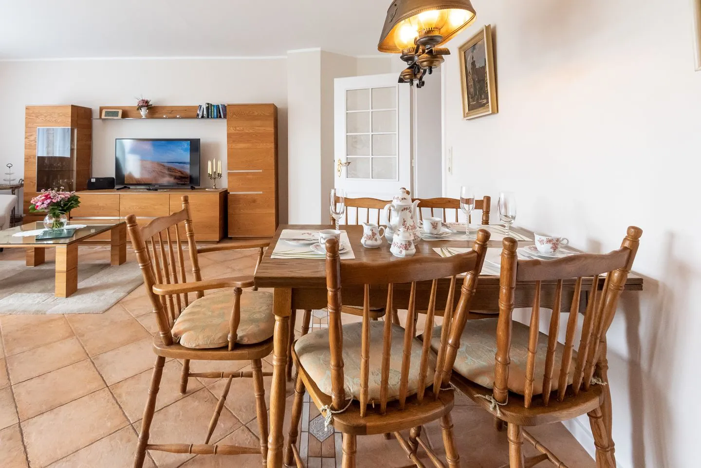 Domizil Strandpartie Wenningstedt - Wohnzimmer