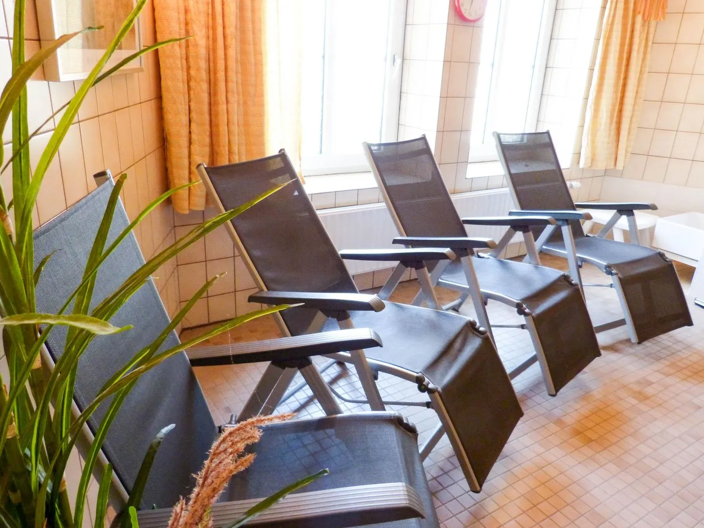 Haus *Therese* Ferienwohnung *Therese 8* Wittdün auf Amrum - Sauna im Haus Therese