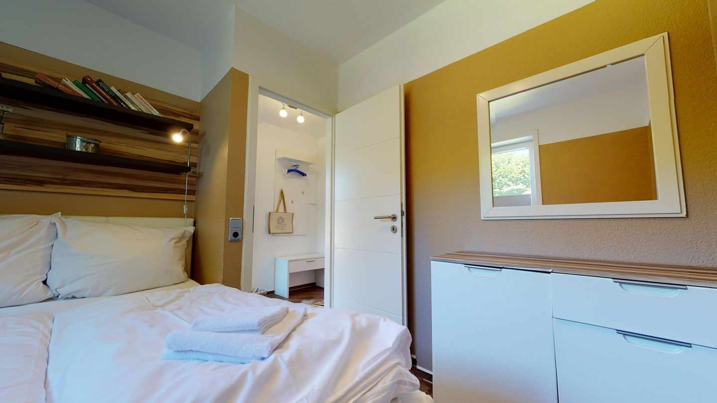 Ferienwohnung für 4 Personen mit Terrasse und Tiefgaragenstellplatz