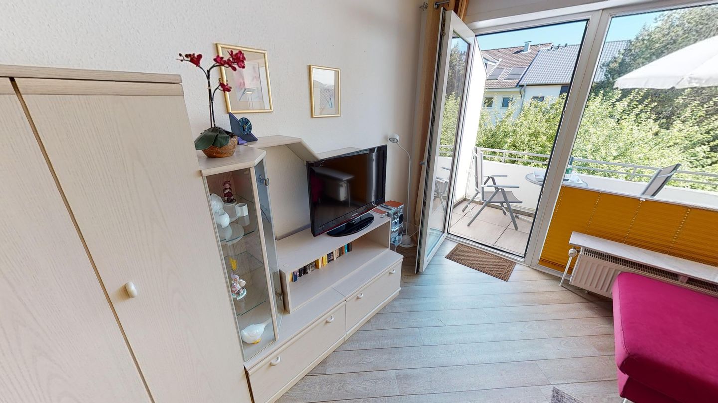 Ferienwohnung für bis zu 4 Personen und Hund mit Balkon und Tiefgaragenstellplatz