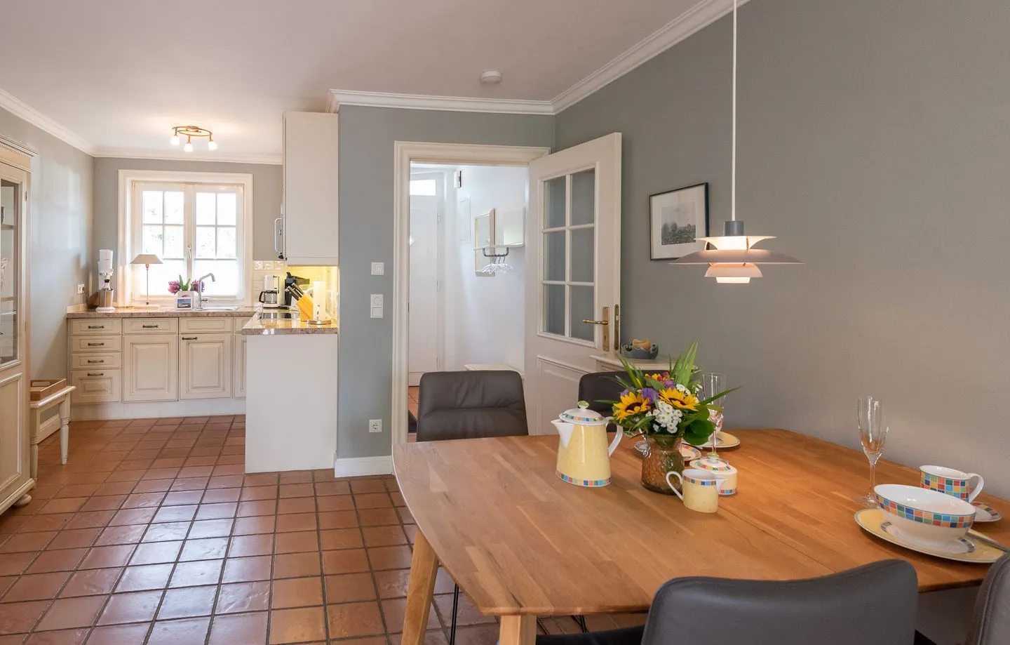 LH Biberburg, App. 3 Wenningstedt - Wohnzimmer