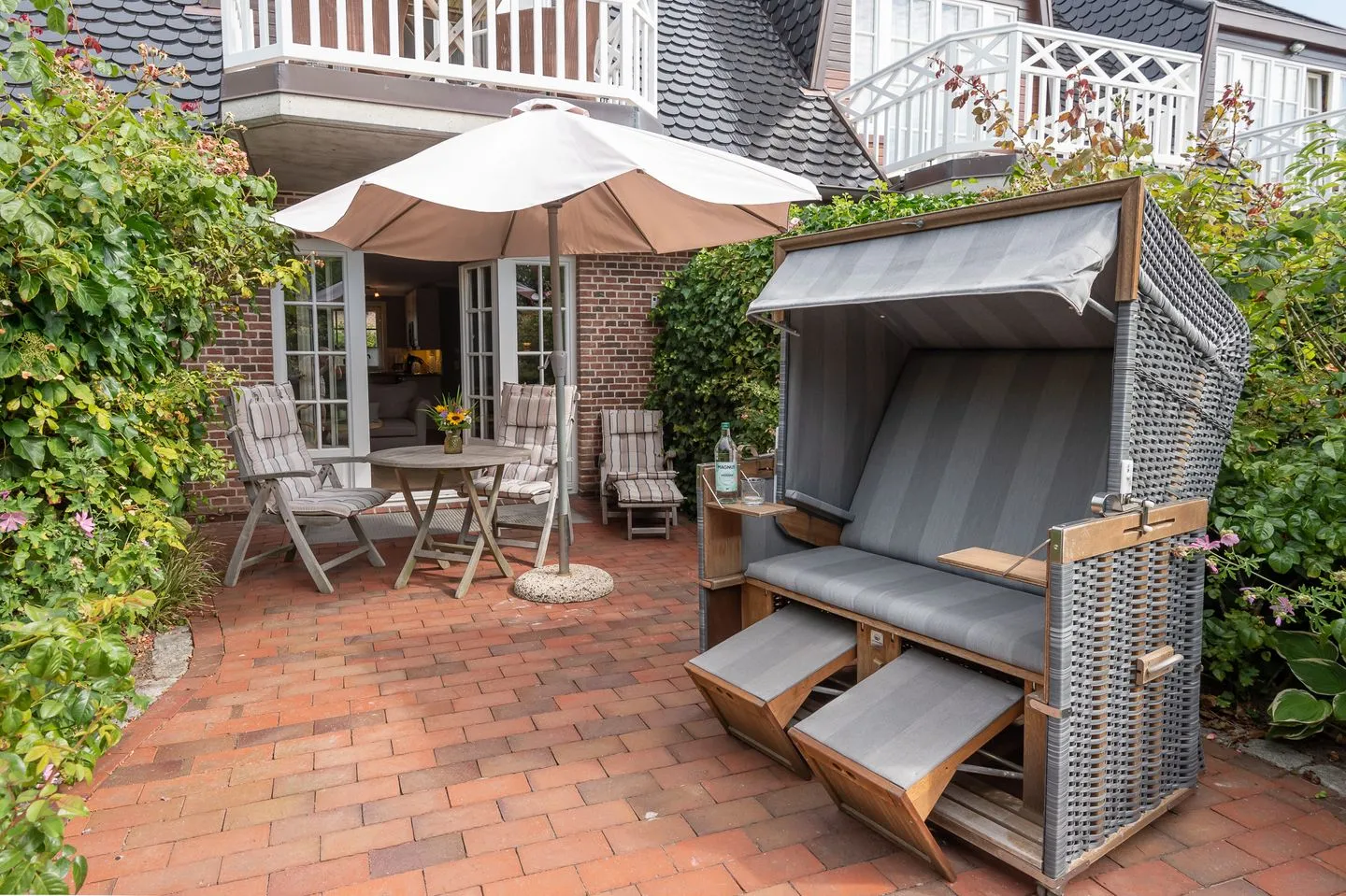 LH Biberburg, App. 3 Wenningstedt - Terrasse