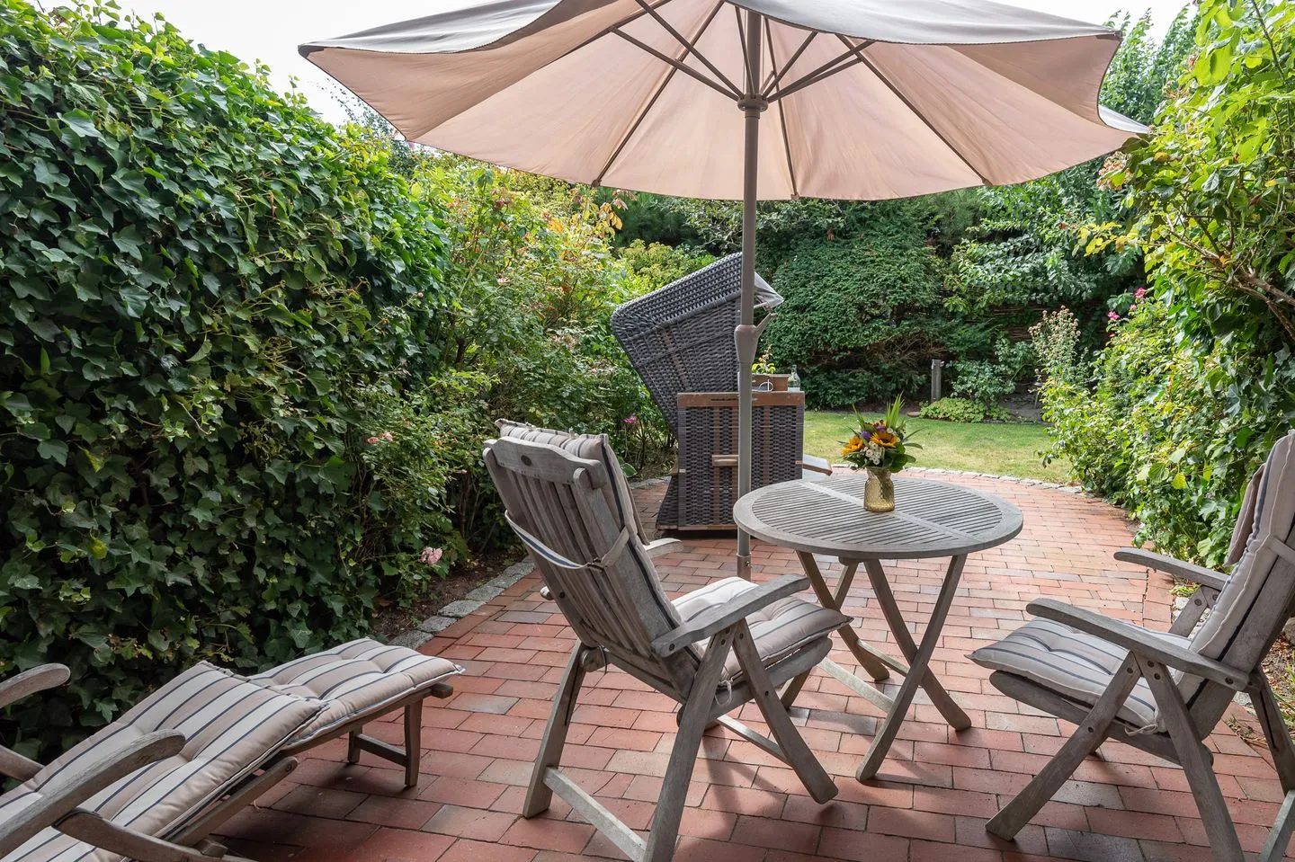 LH Biberburg, App. 3 Wenningstedt - Terrasse