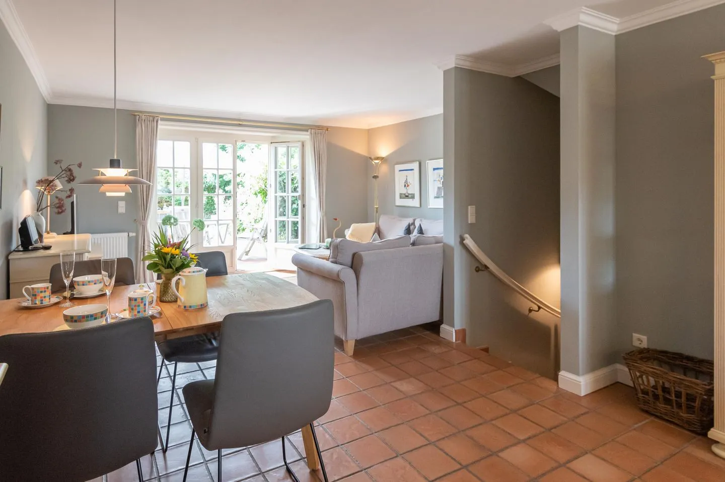 LH Biberburg, App. 3 Wenningstedt - Wohnzimmer