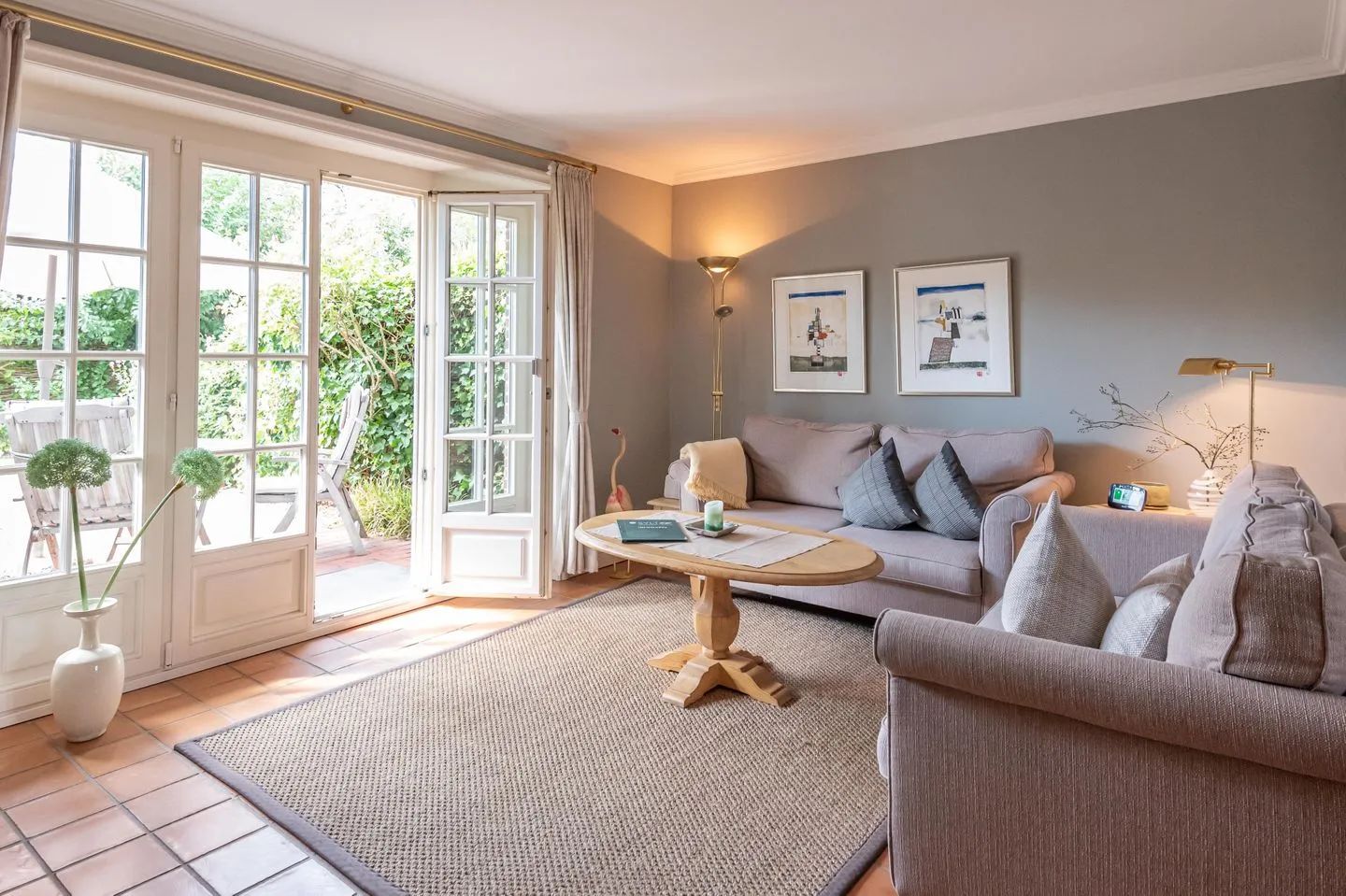 LH Biberburg, App. 3 Wenningstedt - Wohnzimmer