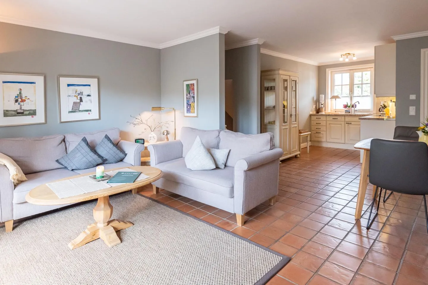 LH Biberburg, App. 3 Wenningstedt - Wohnzimmer