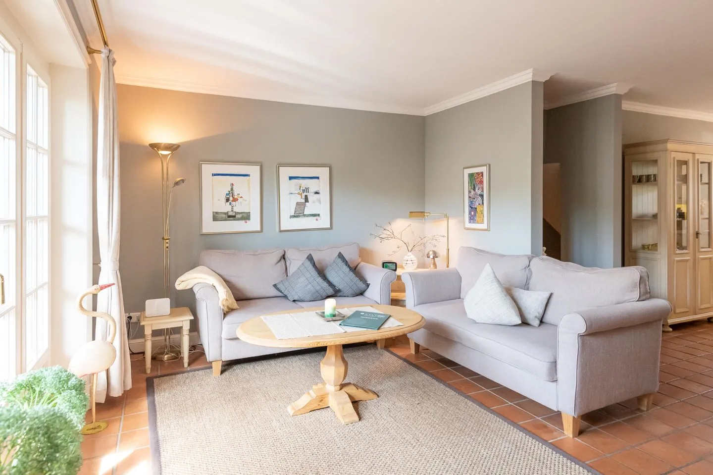 LH Biberburg, App. 3 Wenningstedt - Wohnzimmer