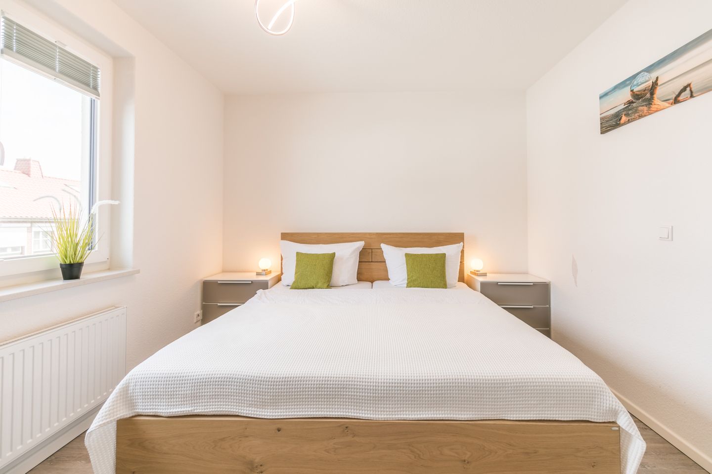 Bahnhofstraße 9, Büsumer Perlenherz, Schlafzimmer