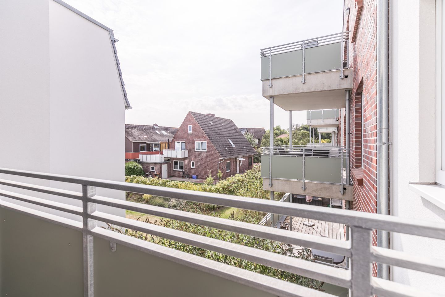 Bahnhofstraße 9, Büsumer Perlenherz, Balkon