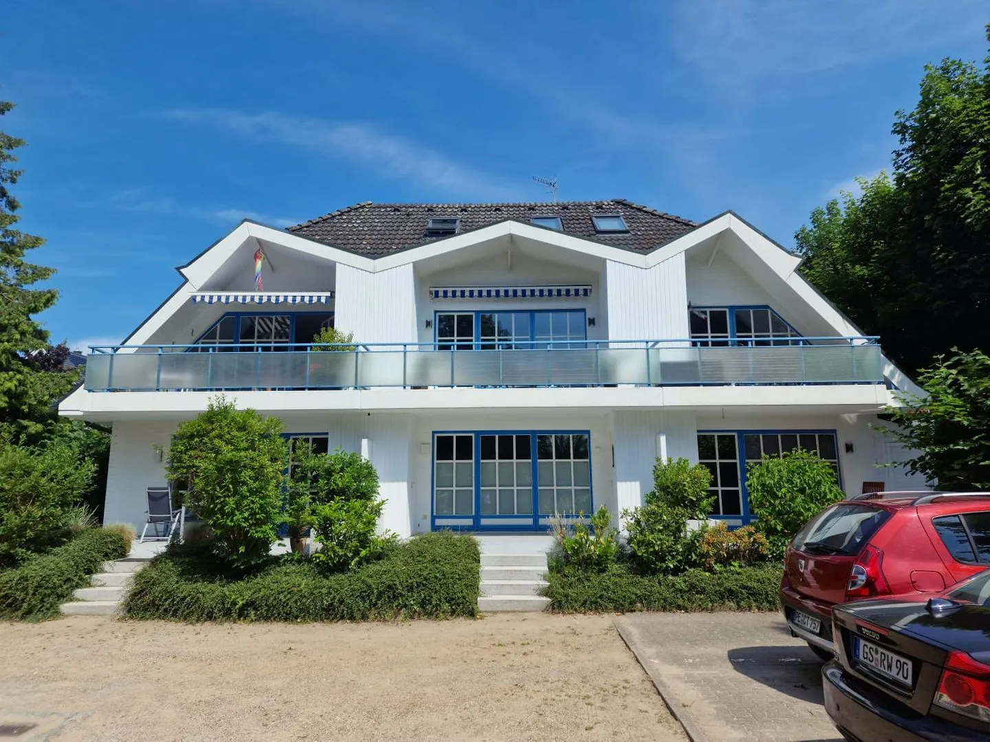 (STR80a) Ferienwohnung "Haus Atlanta" Niendorf - Fassade / Eingang
