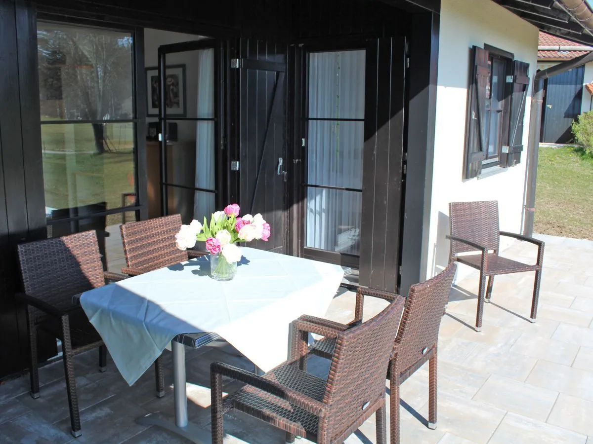 Feriendorf Hochbergle Haus 111 Lechbruck am See - Terrasse