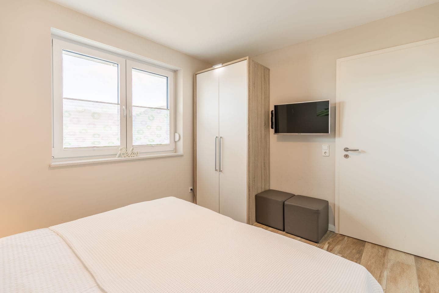 Deichoase, Whg. 2.3, Schlafzimmer