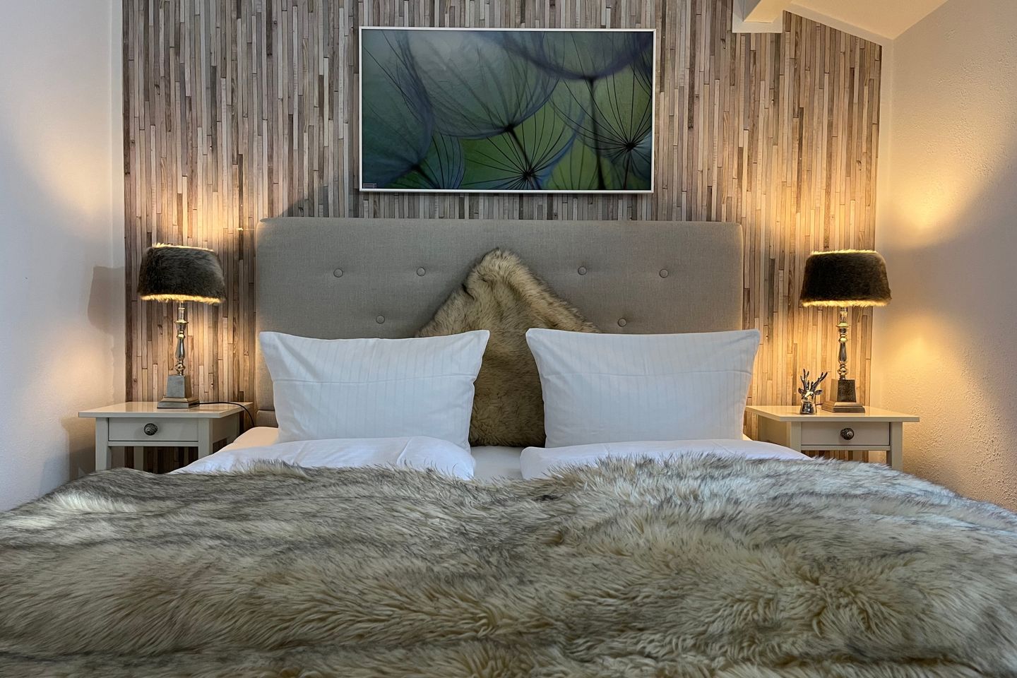  Geräumiges Ferienhaus mit Sauna, Glasfaser und herrlichem Blick in die Berge Hochsauerland - Schlafzimmer