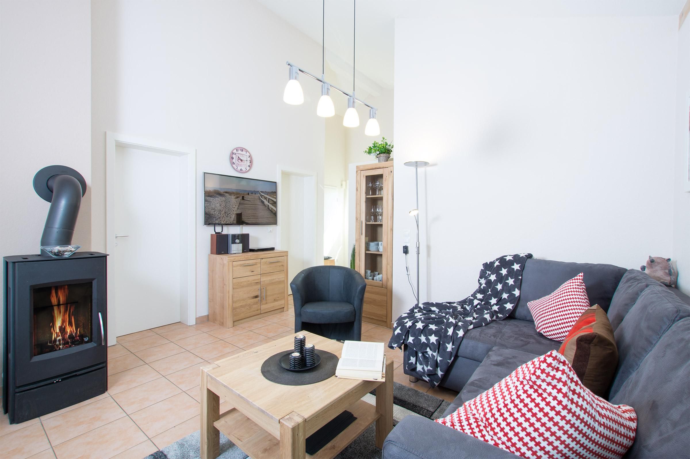 Ferienhaus für 4 Personen mit Sauna, Kamin und E-Auto-Ladestation