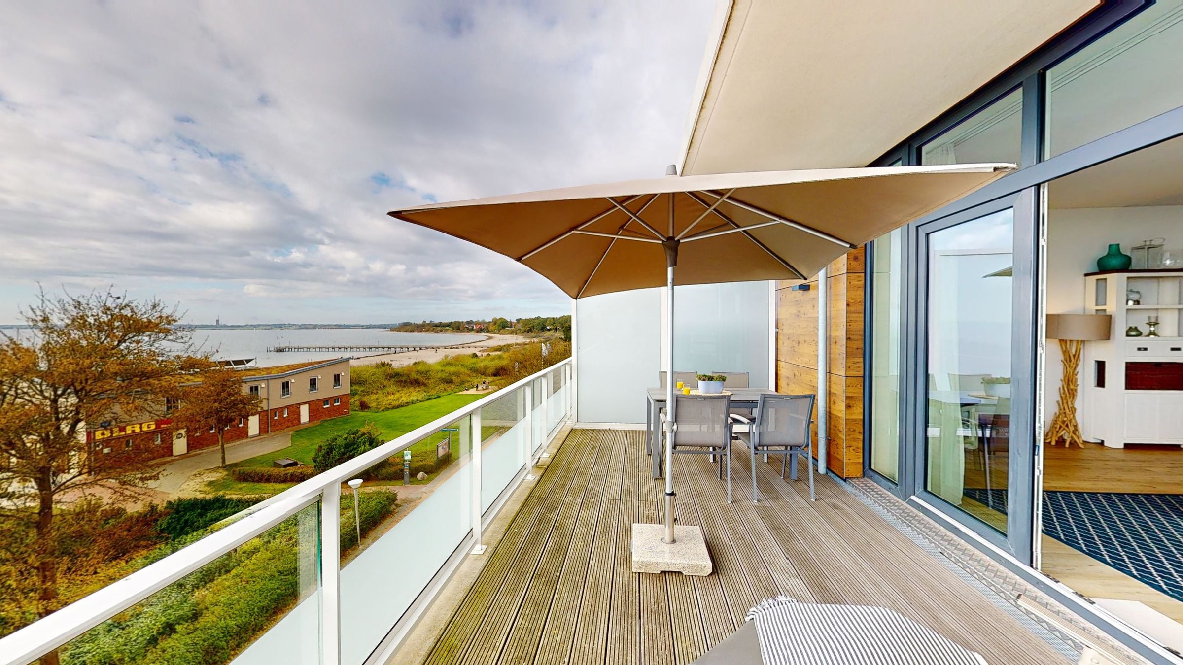 Penthouse - Ferienapartment an der Ostsee, schöner geht´s nicht