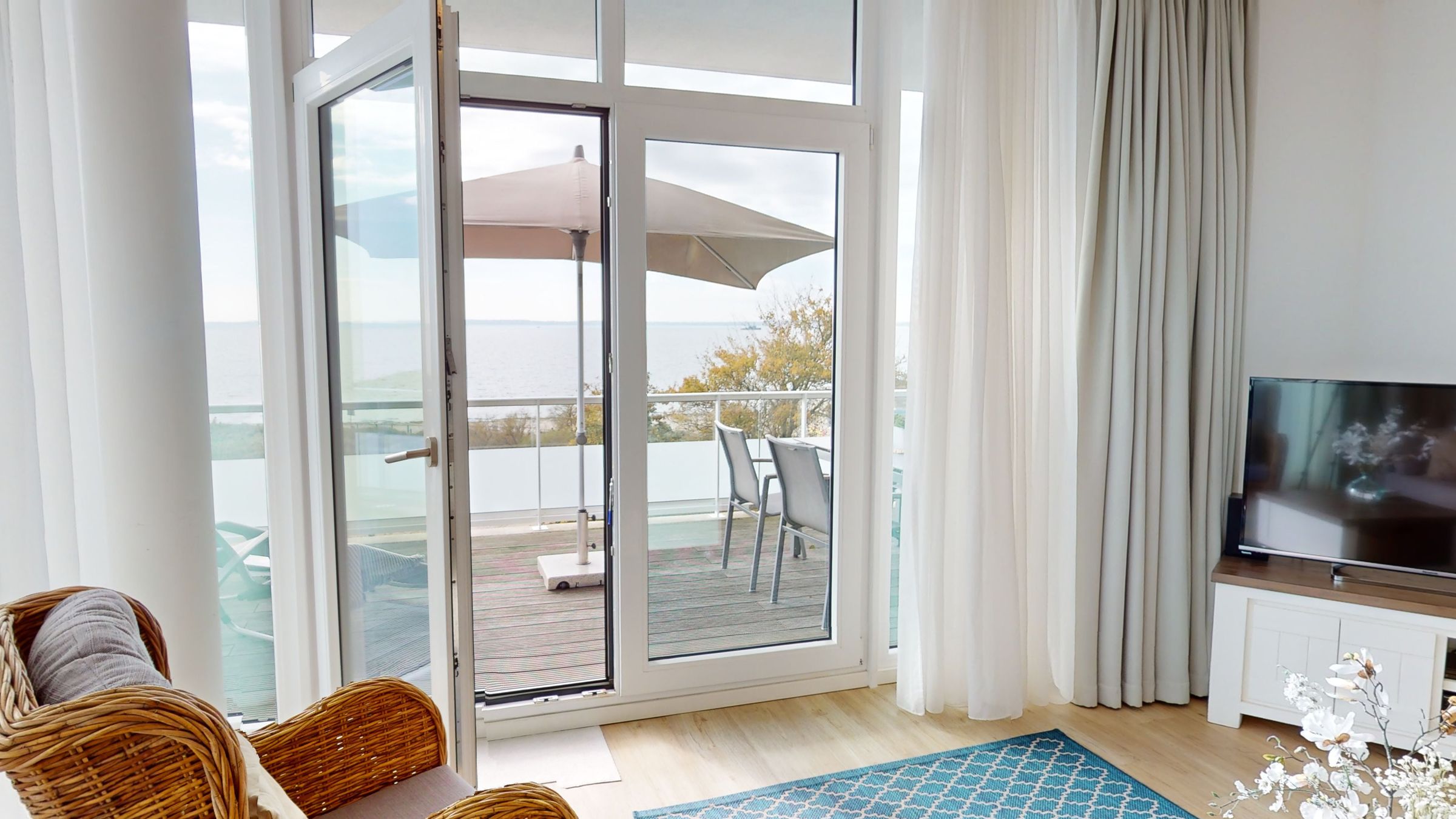 Penthouse-Apartment mit einzigartigem Meerblick