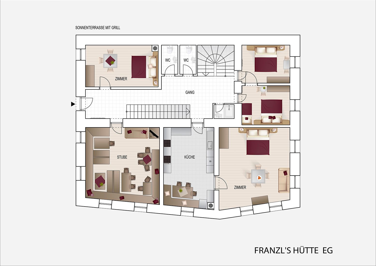  Franzls Ski und Wanderhütte | Nauders | Tirol Nordtirol - 