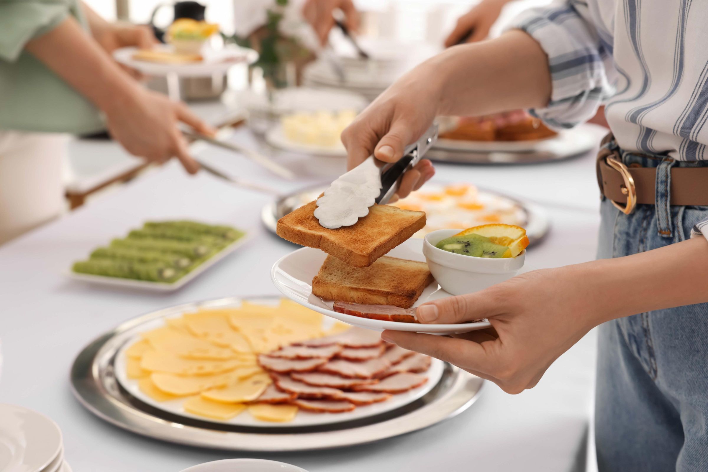 Frühstücksbuffet im Cafe Reher