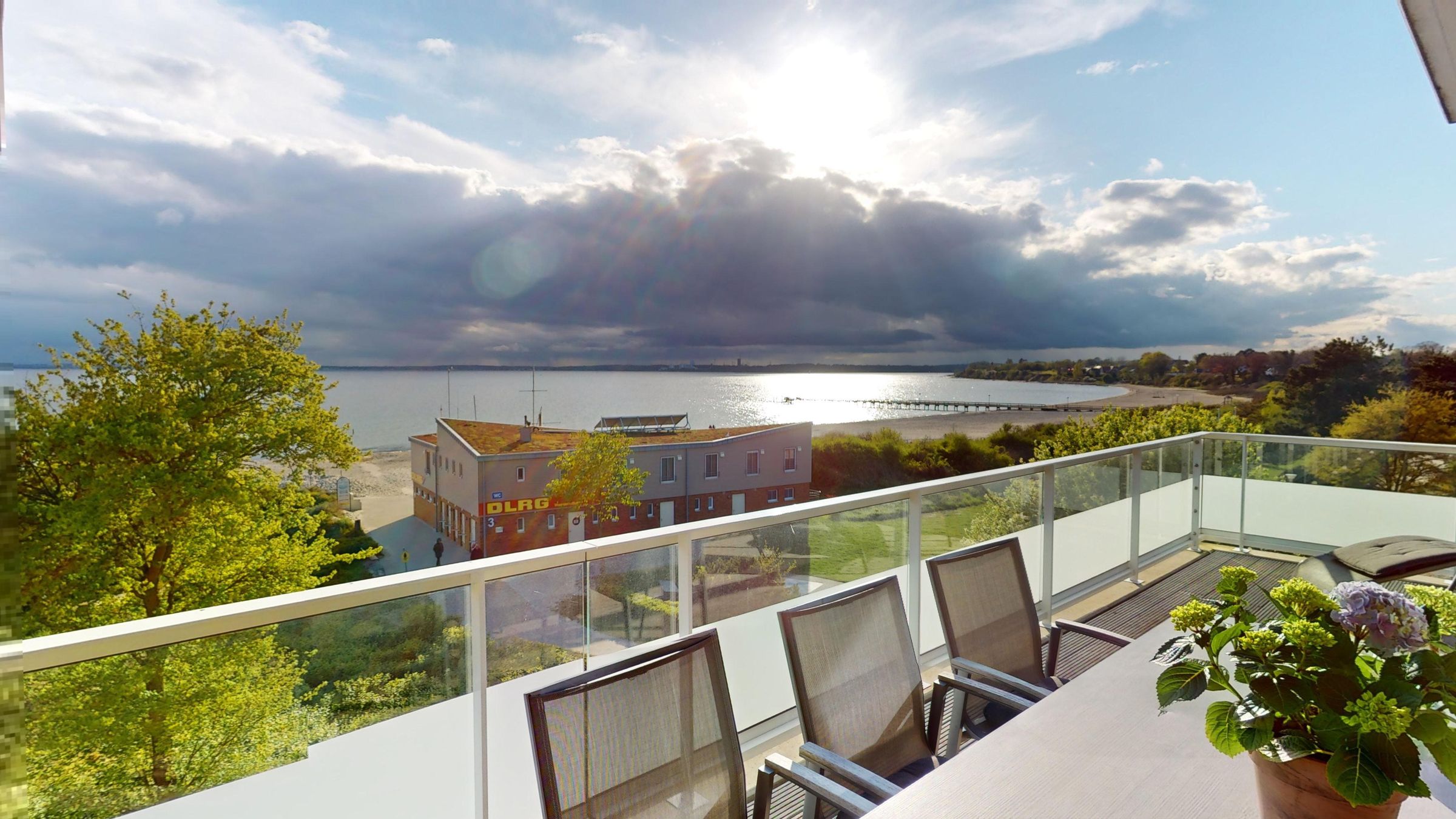 Penthouse - Ferienapartment an der Ostsee, schöner geht´s nicht