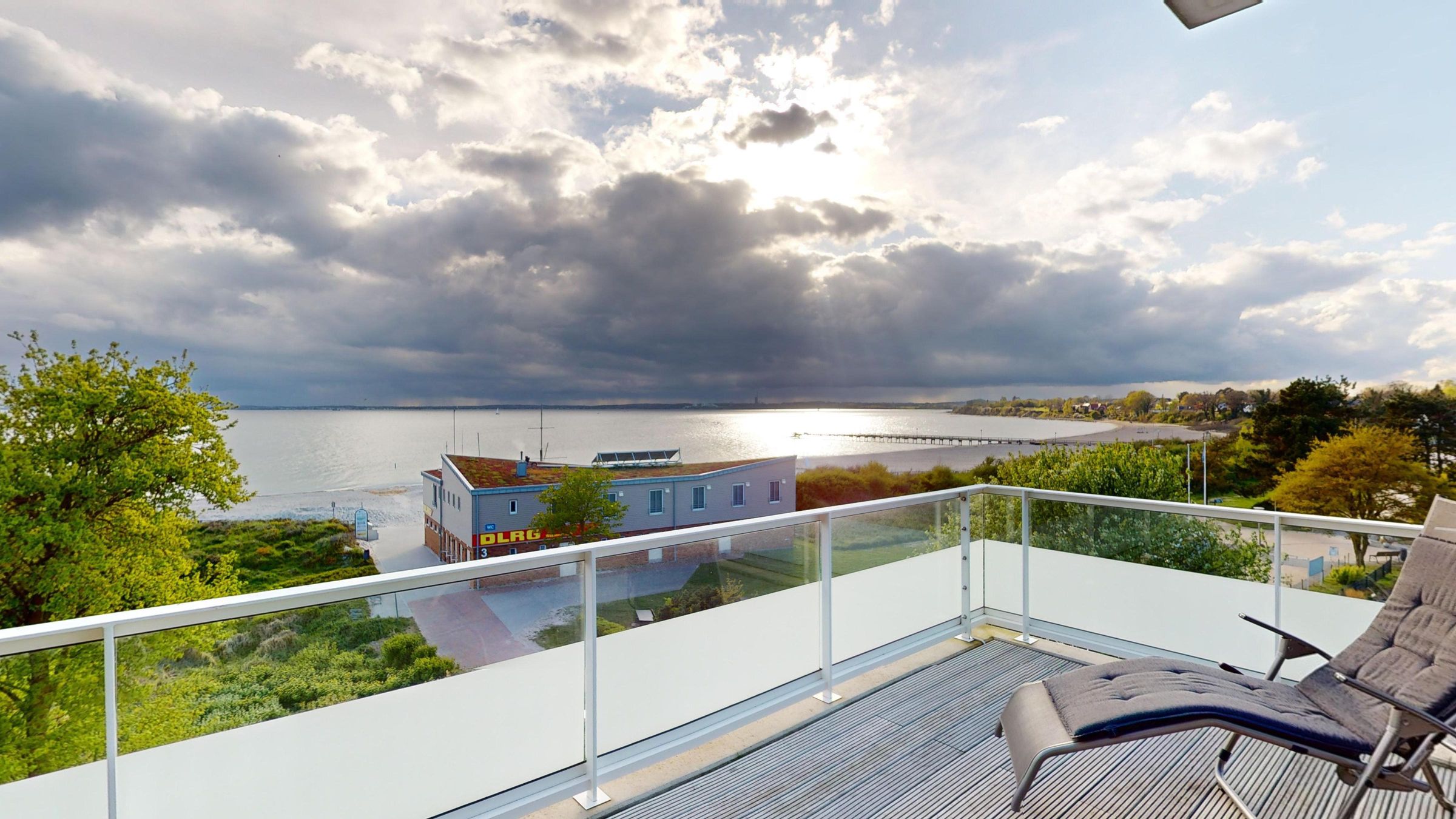 Penthouse - Ferienapartment an der Ostsee, schöner geht´s nicht