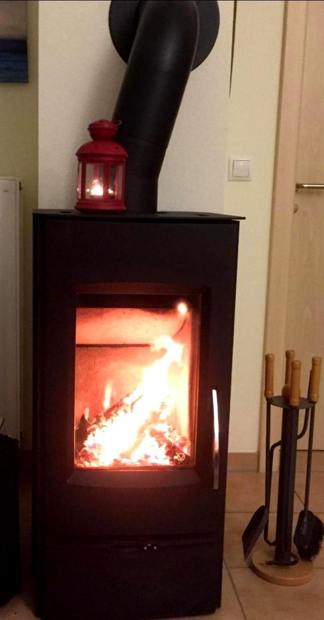 Ferienhaus für 4 Personen und Hund mit Garten, Strandkorb und Kamin