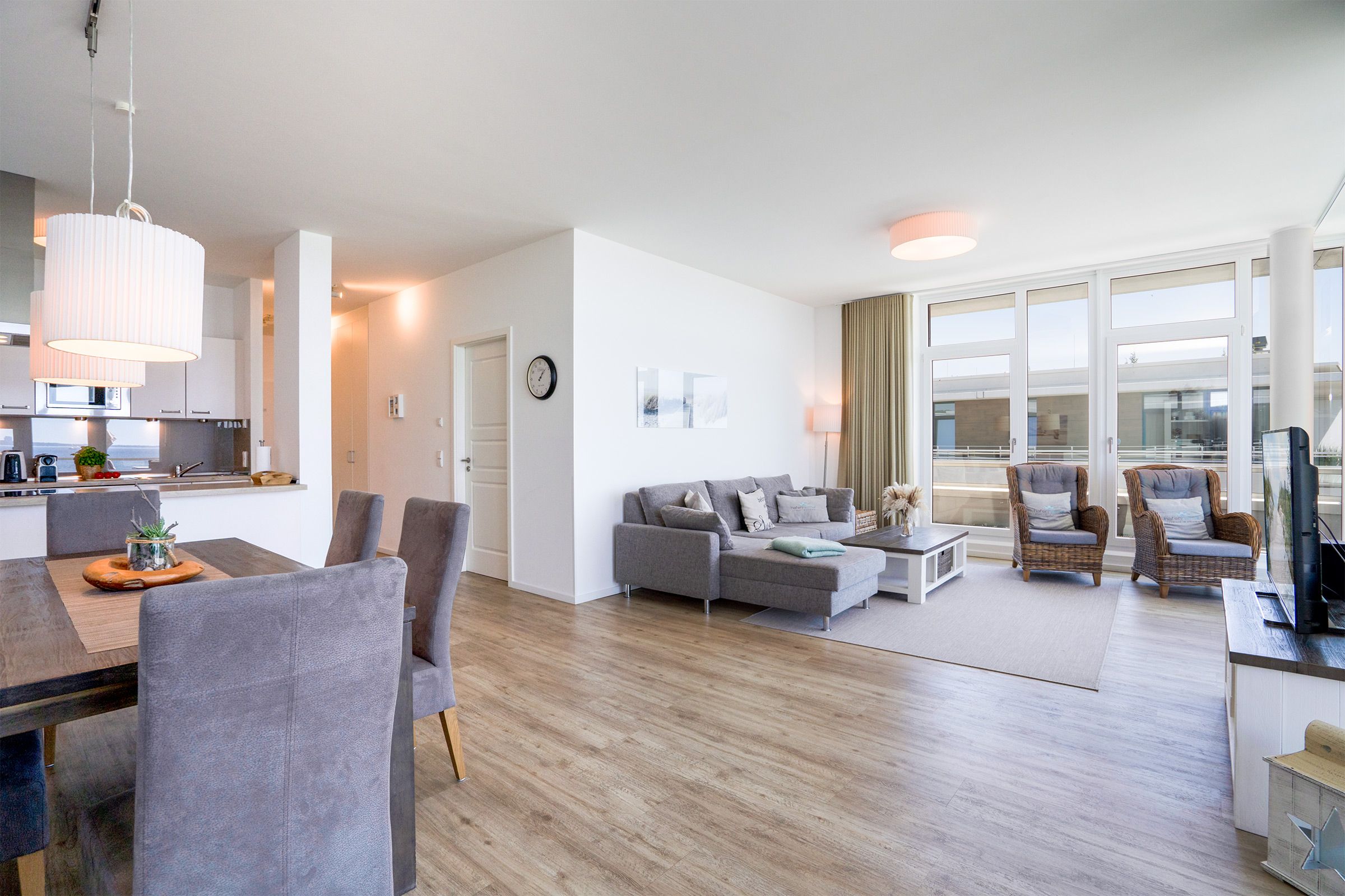 Strandfeeling das ganze Jahr – Ihr exklusives Penthouse mit Panorama-Meerblick.