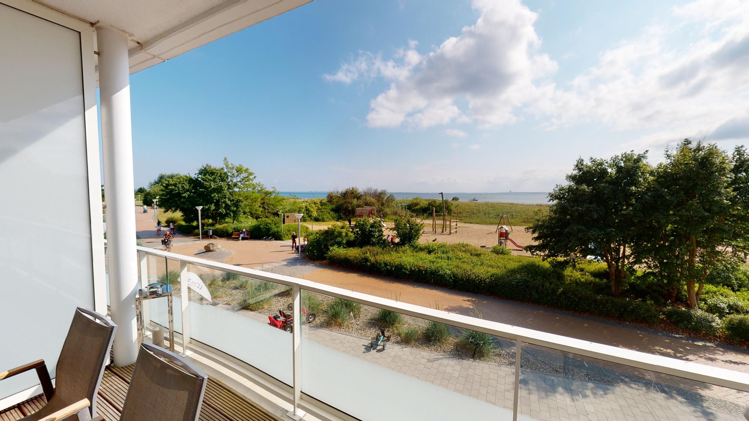 Großzügiges Ostseeapartment mit tollem Balkon