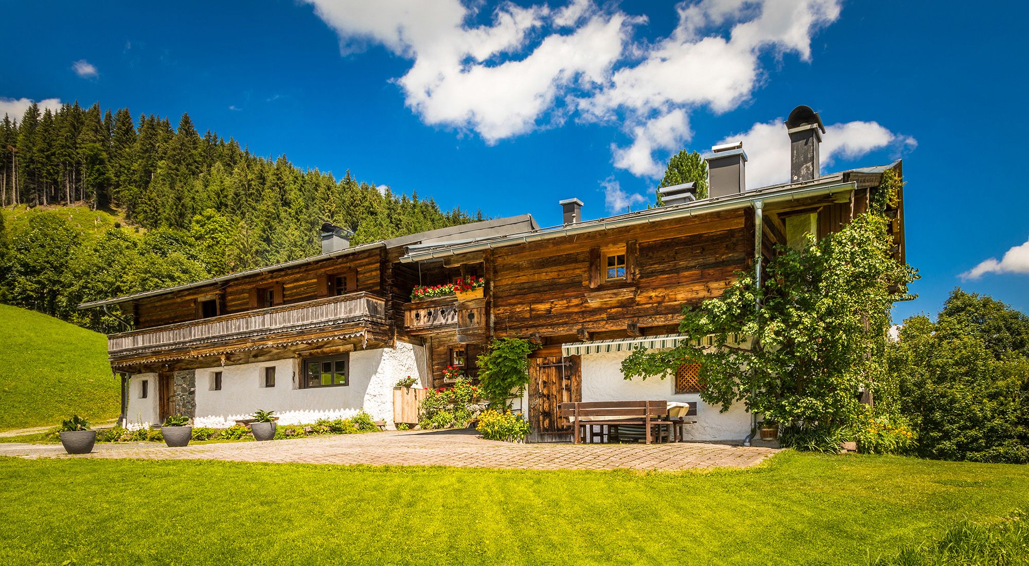  Bauernhaus Hinterglemm | Kitzbüheler Alpen | Salzburg Hohe Tauern - Hauptansicht