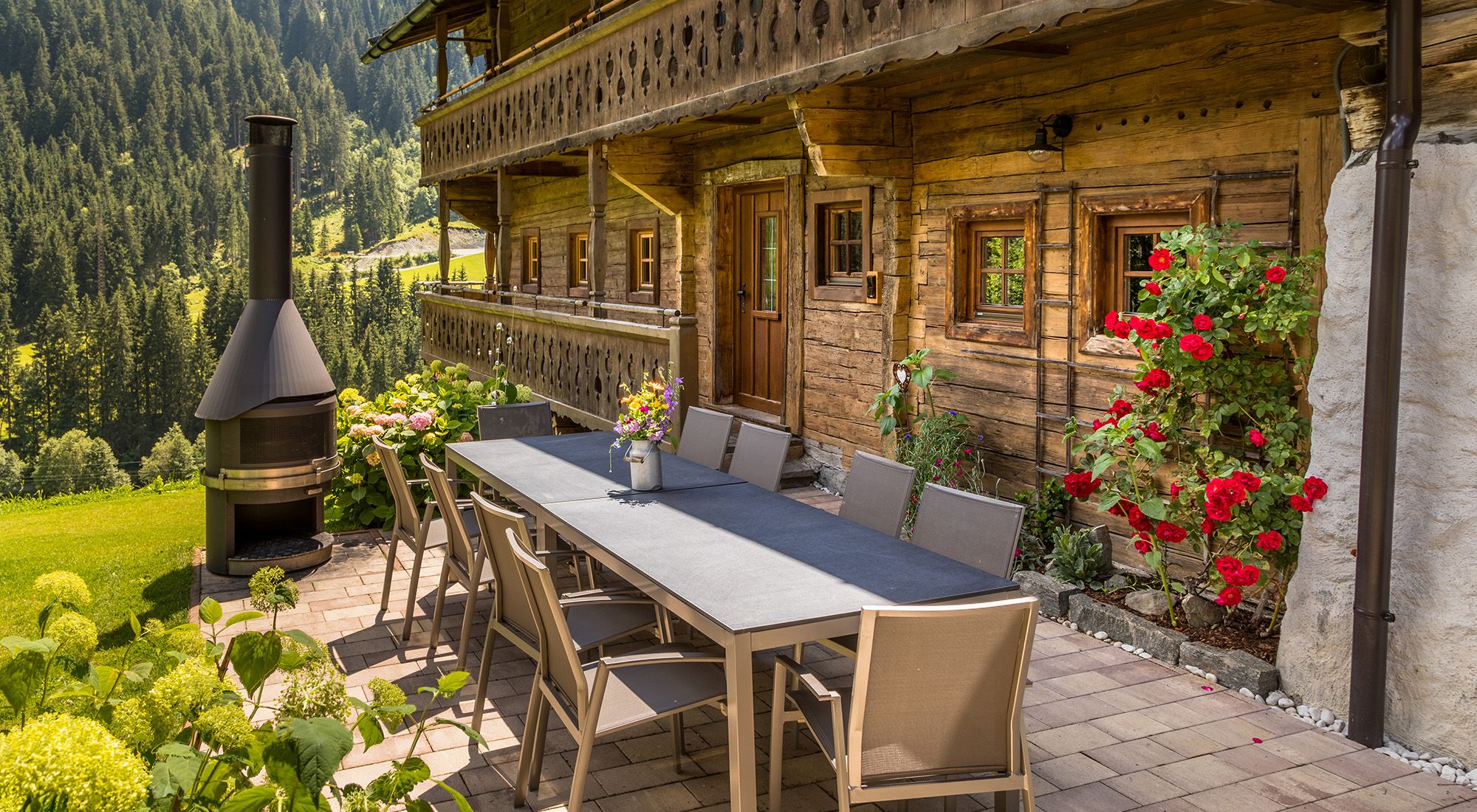  Bauernhaus Hinterglemm | Kitzbüheler Alpen | Salzburg Hohe Tauern - Terrasse