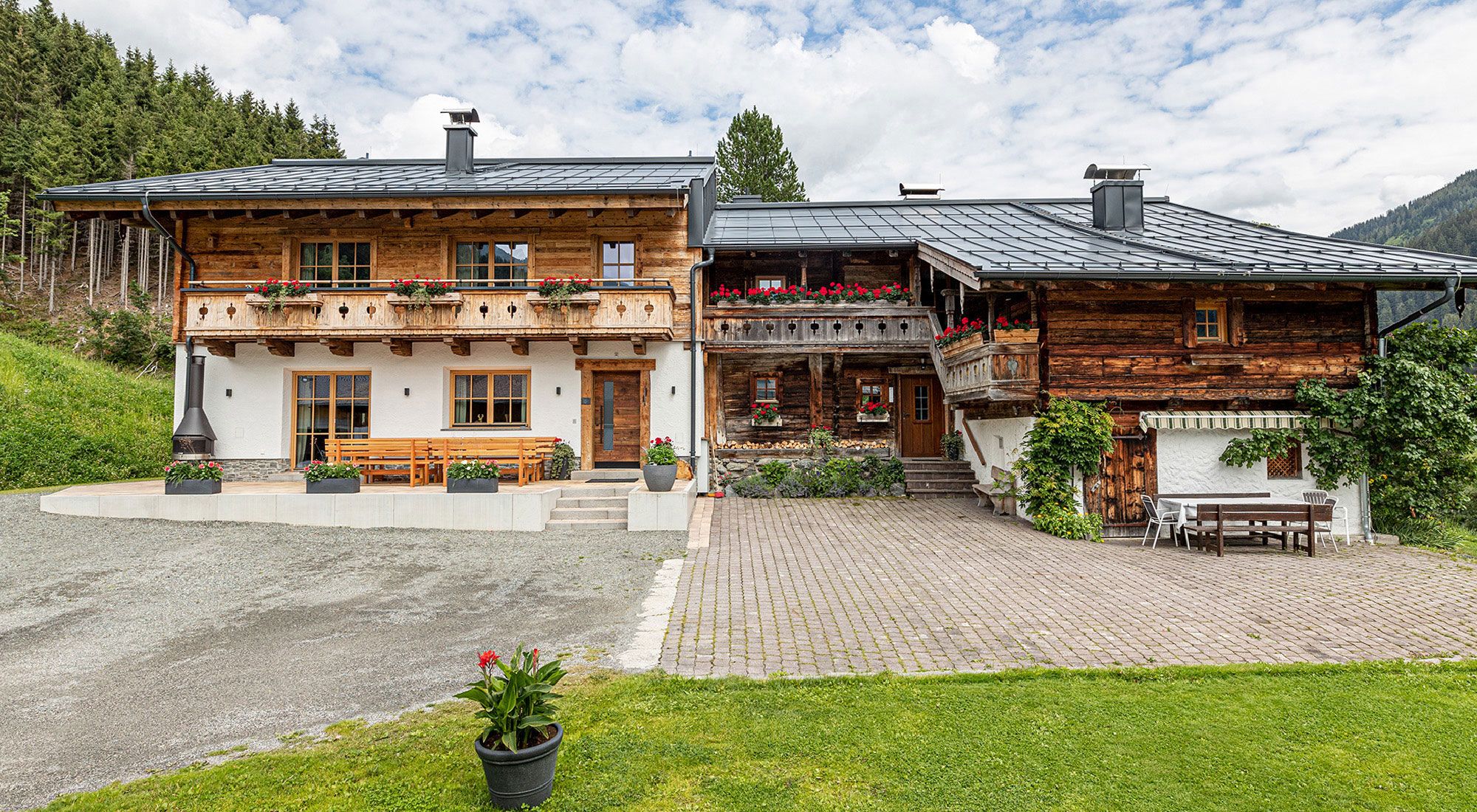  Familienchalet Hinterglemm | Kitzbüheler Alpen | Salzburg Hohe Tauern - Hauptansicht