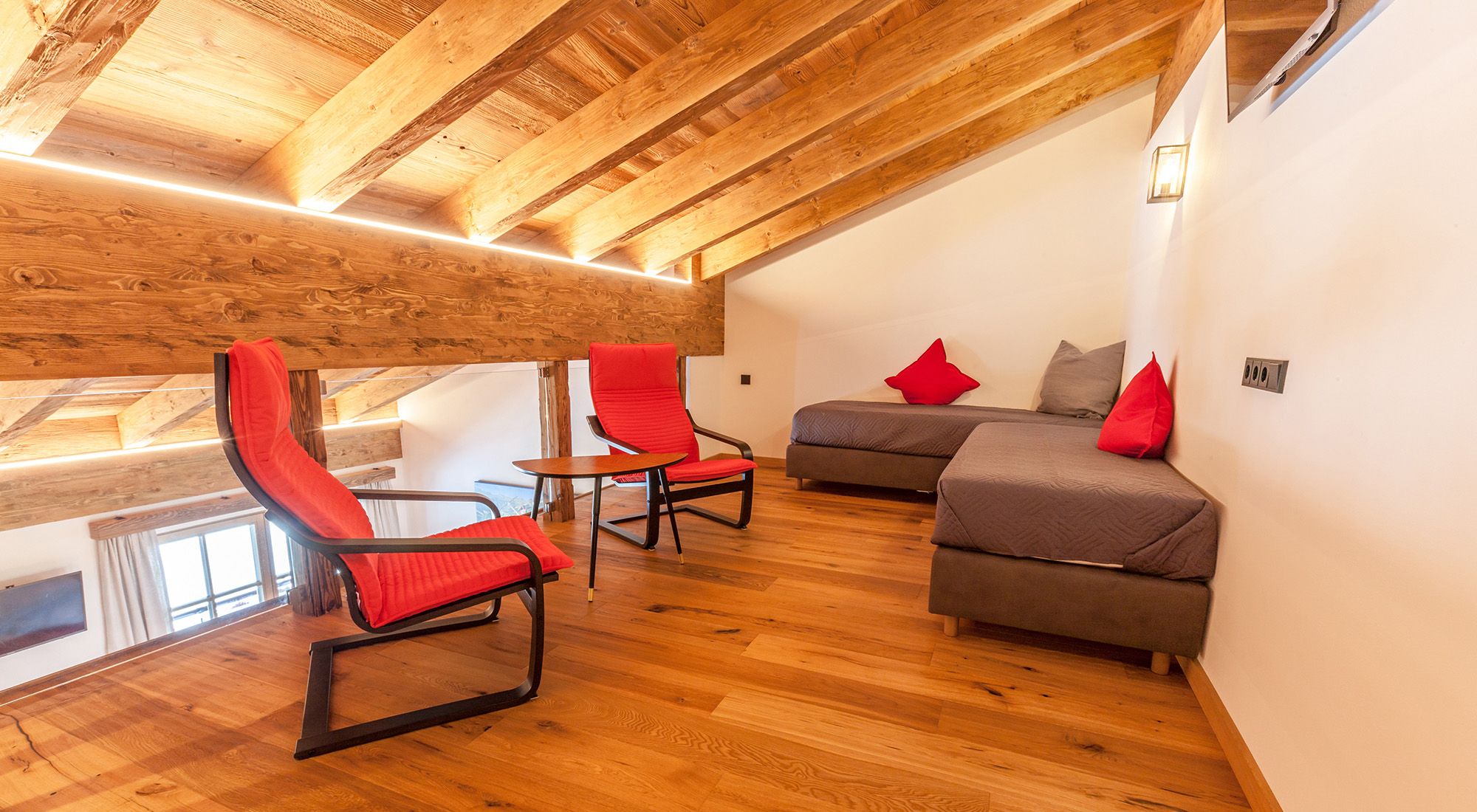  Familienchalet Hinterglemm | Kitzbüheler Alpen | Salzburg Hohe Tauern - Wohnzimmer