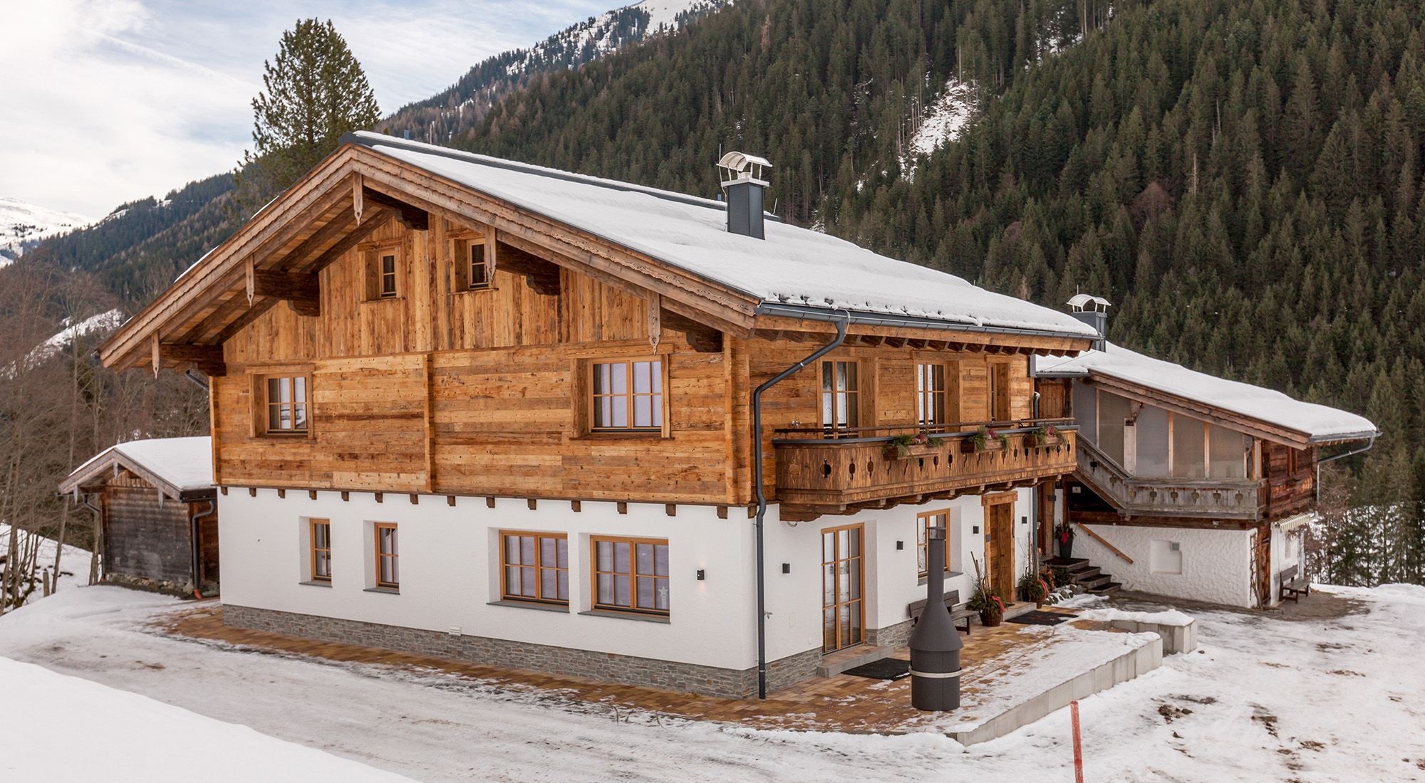  Familienchalet Hinterglemm | Kitzbüheler Alpen | Salzburg Hohe Tauern - Hauptansicht