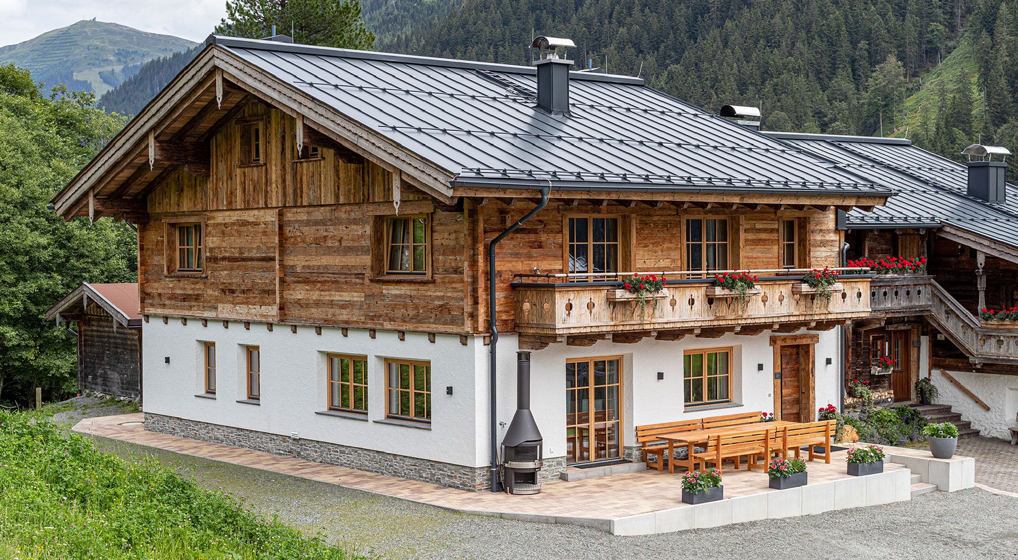  Familienchalet Hinterglemm | Kitzbüheler Alpen | Salzburg Hohe Tauern - Hauptansicht