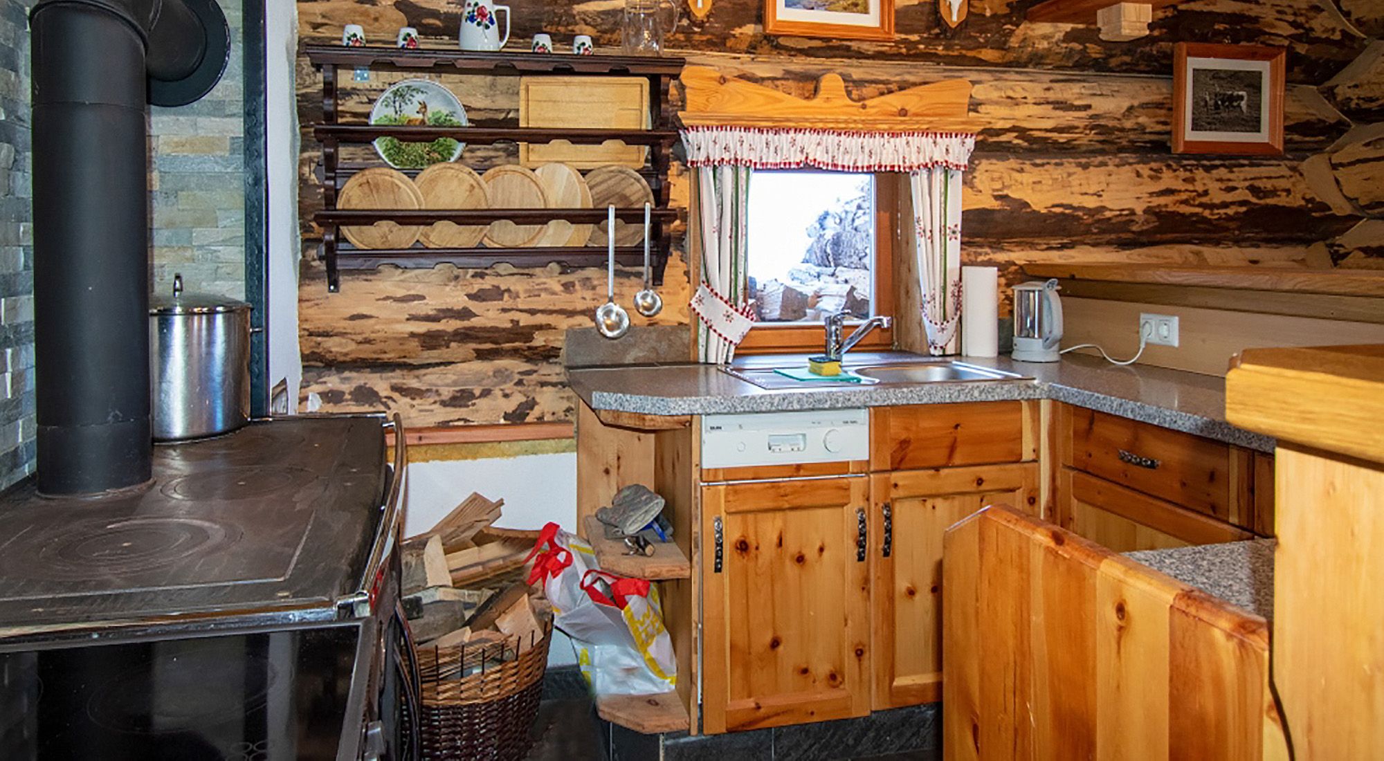  Gasteinerhütte im Zirbenwald | Bad Gastein | Salzburg Hohe Tauern - Küche / Küchenzeile