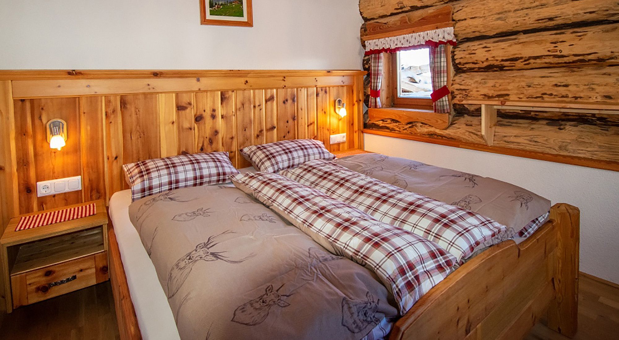  Gasteinerhütte im Zirbenwald | Bad Gastein | Salzburg Hohe Tauern - Schlafzimmer