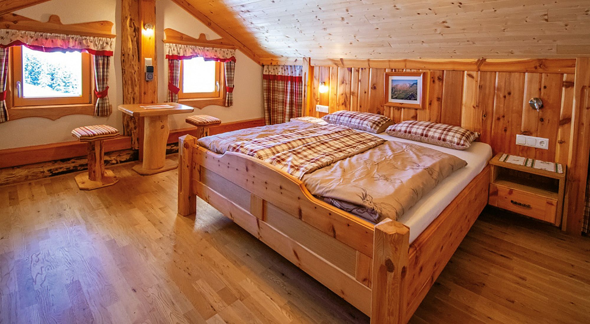  Gasteinerhütte im Zirbenwald | Bad Gastein | Salzburg Hohe Tauern - Schlafzimmer