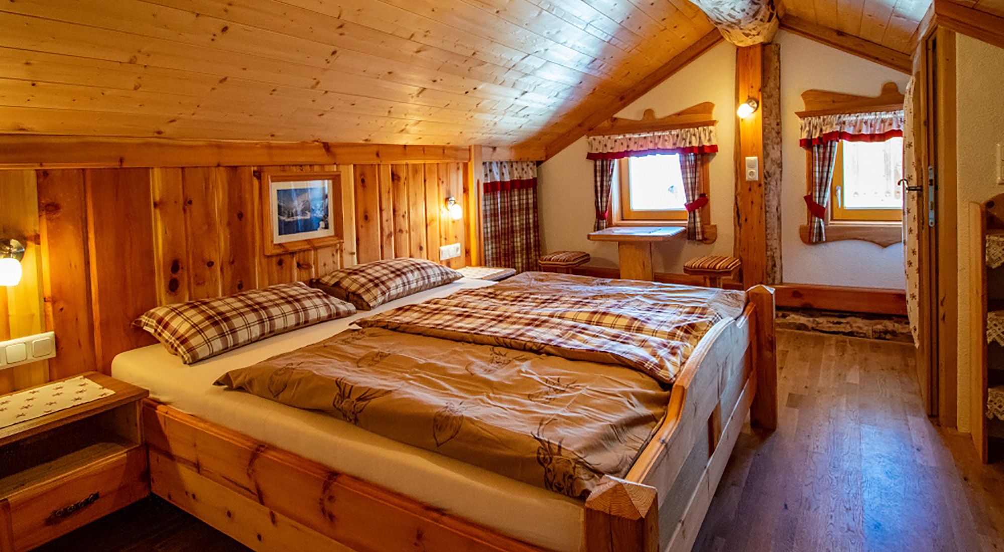  Gasteinerhütte im Zirbenwald | Bad Gastein | Salzburg Hohe Tauern - Schlafzimmer
