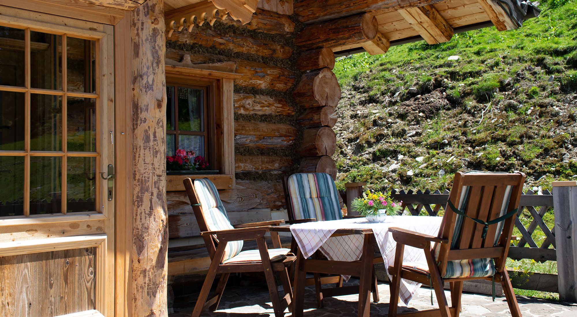  Gasteinerhütte im Zirbenwald | Bad Gastein | Salzburg Hohe Tauern - Terrasse